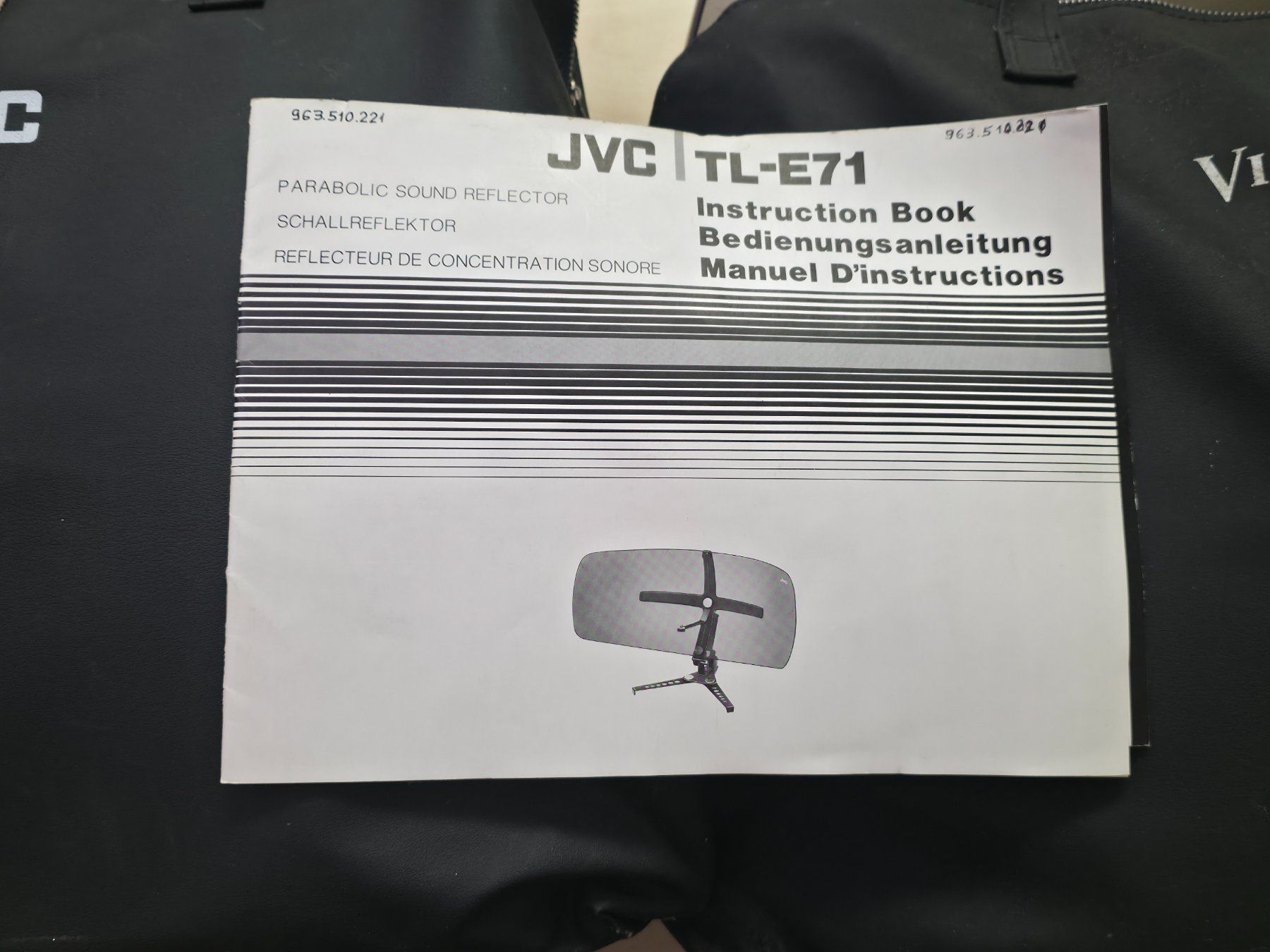 JVC Camcorder: 2x JVC TL-E71 Vintage Schallreflektor – Defekt aus Dietlikon von litisop 1