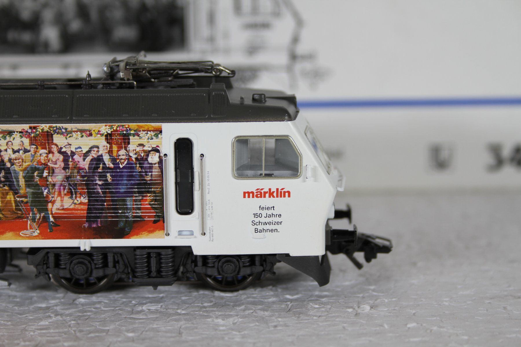Märklin 34303 Re 4/4 IV, 446, 150 Jahre Schweizer Bahnen (Gebraucht) in ...