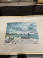 Original D. Bänziger Zeichnung, signiert & gerahmt!