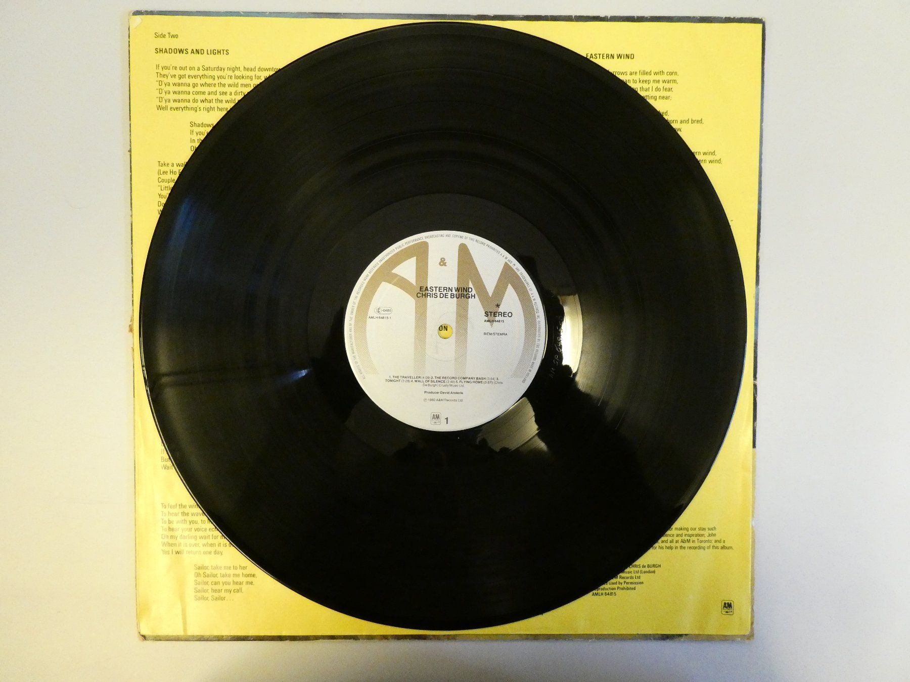 Dischi in vinile: LP "Chris de Burgh - Easter Wind" (VG-) – Usato da Münchenstein venduto da tsp01 2