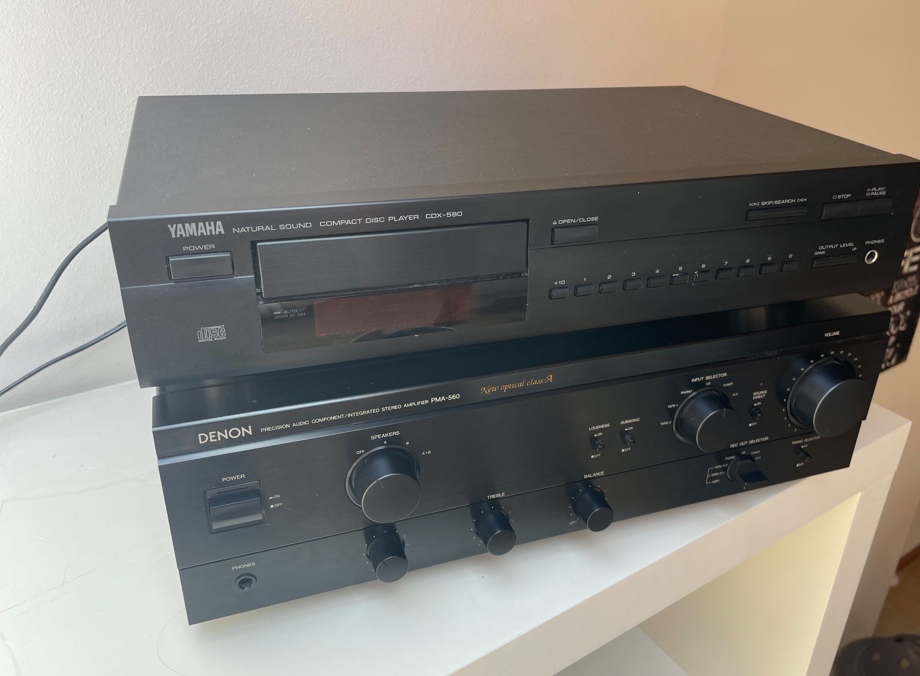 Denon Amplificateurs: CD Player Yamaha CDX-580 und Amplifier Denon PMA-560 – D'occasion à Neuhausen am Rheinfall par noelle0810