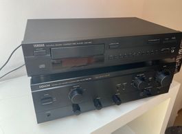 CD Player Yamaha CDX-580 und Amplifier Denon PMA-560