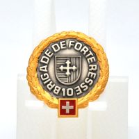 Béretemblem Festungsbrigade 10 Goldrand