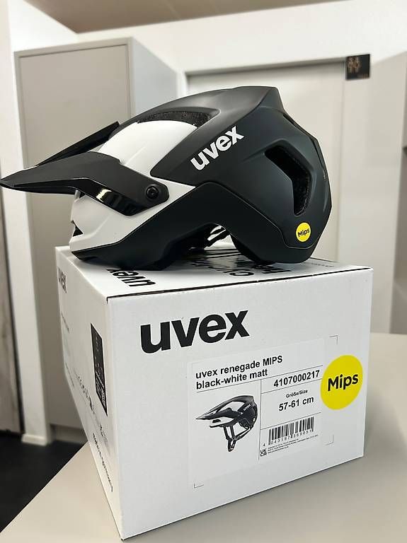 Helme: Velohelm uvex renegade MIPS black-white matt  – Gebraucht aus Sursee von pilatus.sport 5