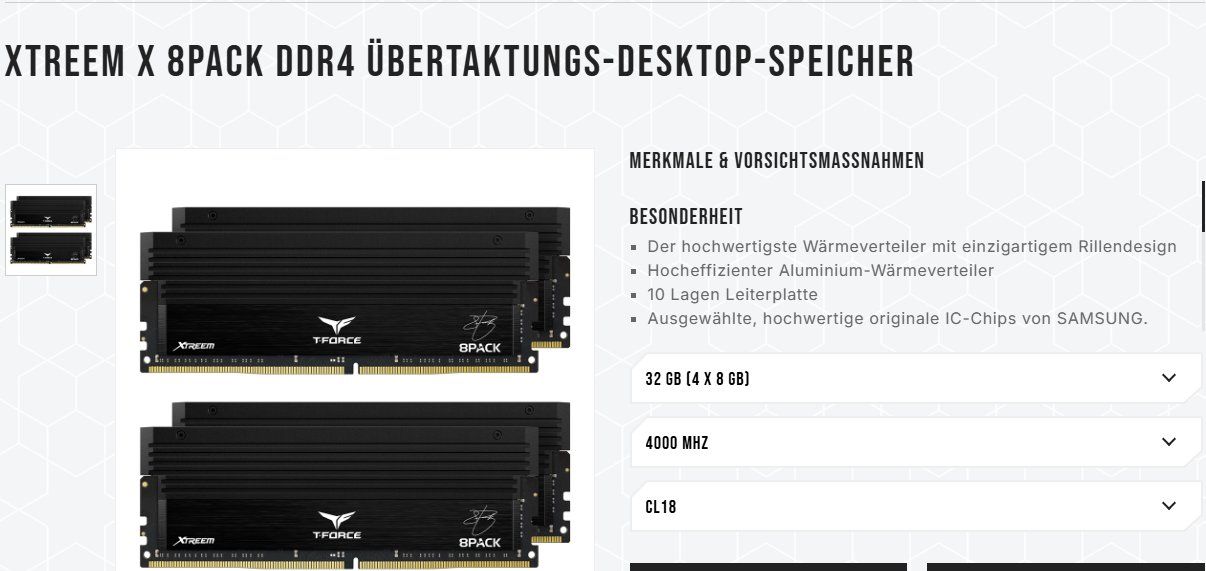 Memoria / RAM: Arbeitsspeicher zu verkaufen – Usato da Dussnang venduto da Dynu