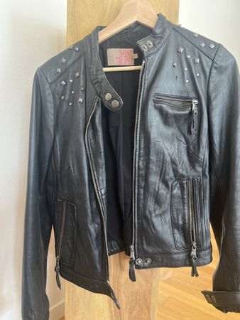 Lederjacke Saint Tropez M
