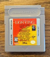 Disney's the Lion King - Nintendo Game Boy