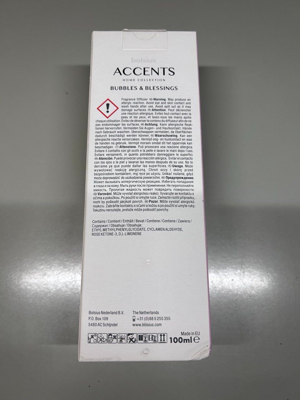 Diffuseurs: Diffusore a bastoncini Bolsius Accents "Bubbles & Blessings" – Neuf avec emballage d'origine à Giubiasco par LorisVale 4