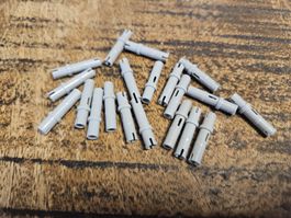 lego 32556 lot de 20 pièces Light Bluish Gray Technic, Pin
