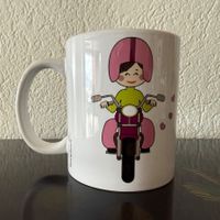 Kiara Motivations-Tasse - Das Leben ist wie Motorrad fahren
