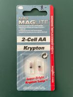Mini Maglite Ersatzlampen Krypton 2-Cell AA neu