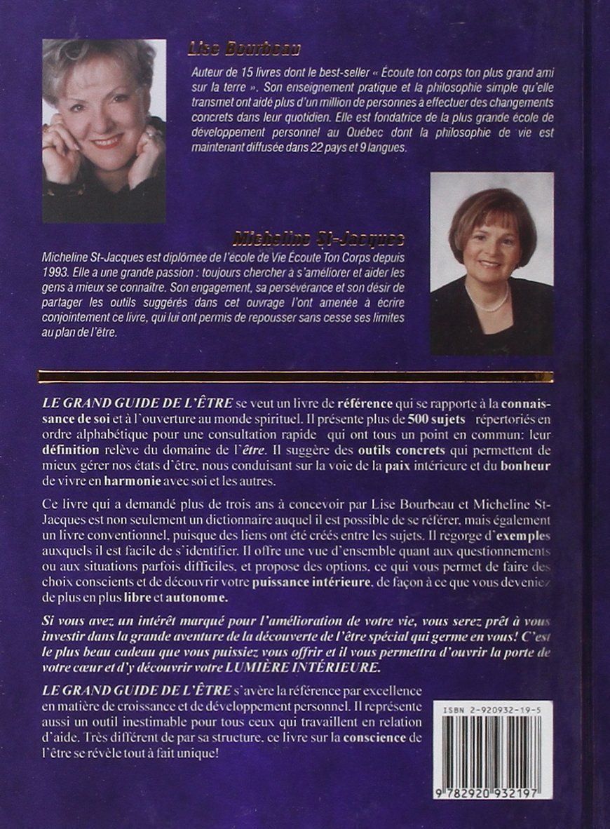 Libri: Le grand guide de l'Être – Usato da Neuchâtel venduto da Dualseele 1