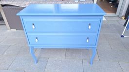 Vintage Kommode blau Shabby Chic Stil! Topzustand
