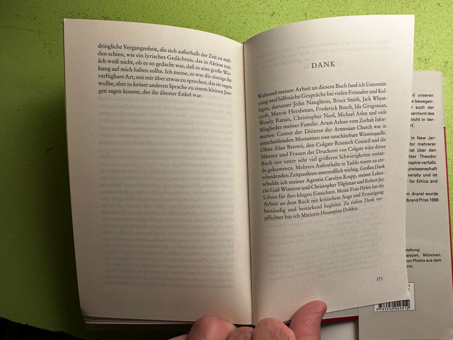 Libri: Peter Balakian: Die Hunde vom Ararat. – Usato da Zürich venduto da allp 8