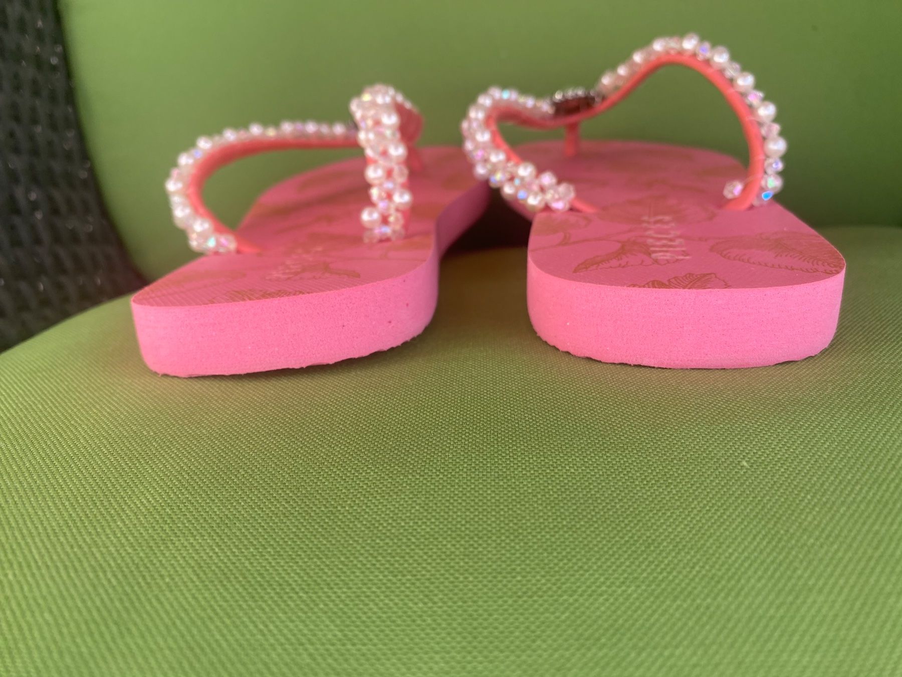 Pieces Scarpe da donna: SUMMERTIME - stylische Flip-Flops mit Perlen, rosa, 39/40 – Nuovo e nell'imballaggio originale da Winkel venduto da ferrari2022 6