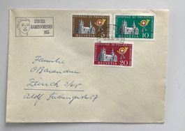 Helvetia Briefmarken 1955