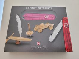 Coffret couteau My First Victorinox + chaîne et tour de cou