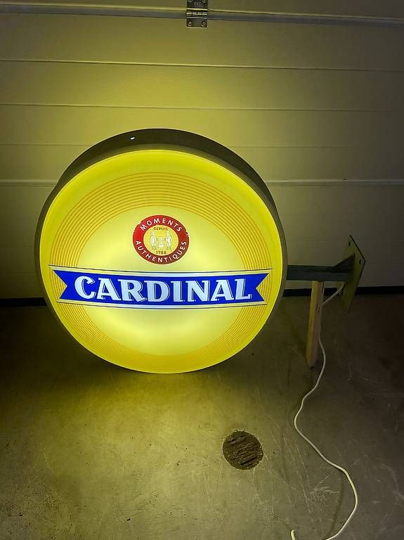 Lampade: Cardinal Bier Leuchtreklame – Usato da Ettingen venduto da Donald4107 2