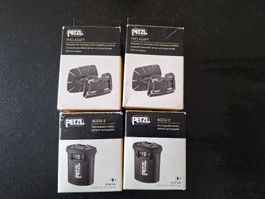 Petzl Pro Adapt Halterung und Accu 2 Akku Set.