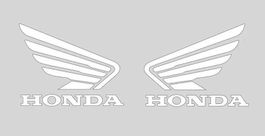 Honda Aufkleber links-rechts weiss (Art. 5222)