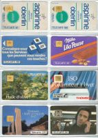8 Telefonkarten Frankreich