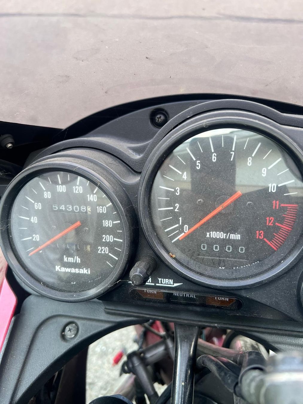 Kawasaki Touring: Kawasaki 500S – Défectueux à Ogens par T1A6O 3