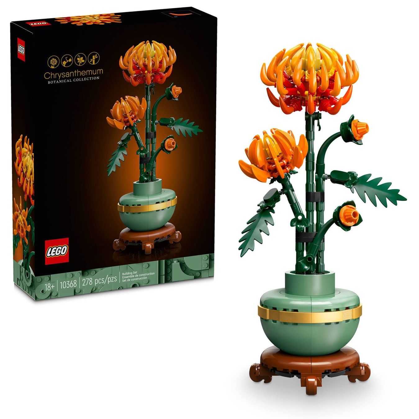 Lego Kit di costruzioni: Lego Botanik - Chrysantheme - Nr. 10368 – Nuovo e nell'imballaggio originale da Schwarzenbach SG venduto da Forky