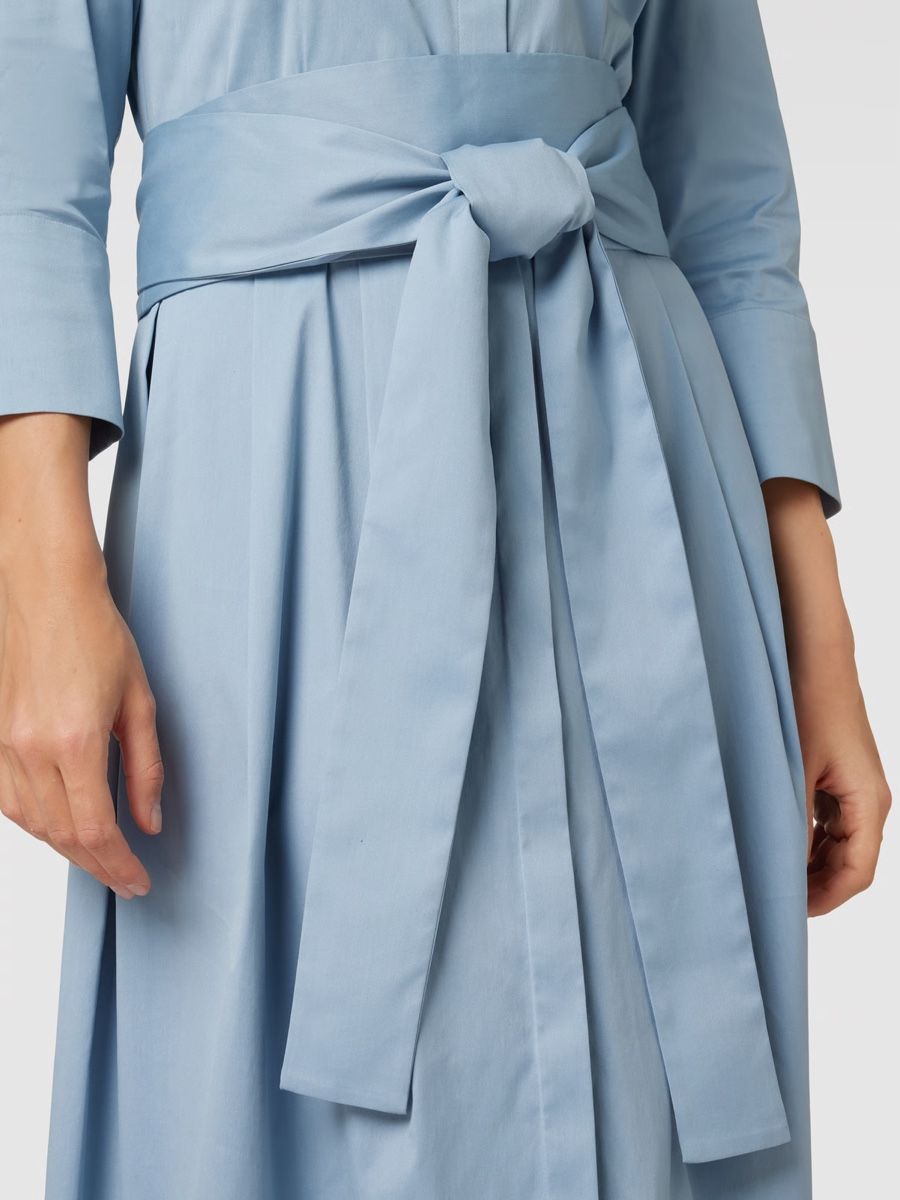 Windsor Vestiti: Windsor Hemdblusenkleid mit Bindegürtel in hellblau – Nuovo (secondo la descrizione) da Thalwil venduto da dia_kgx8 3