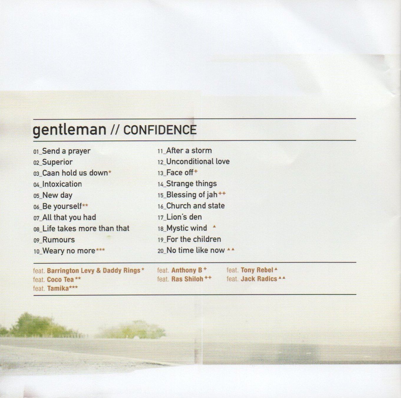 CDs: CD Confidence von Gentleman – Gebraucht aus Uster von Andreas7 1