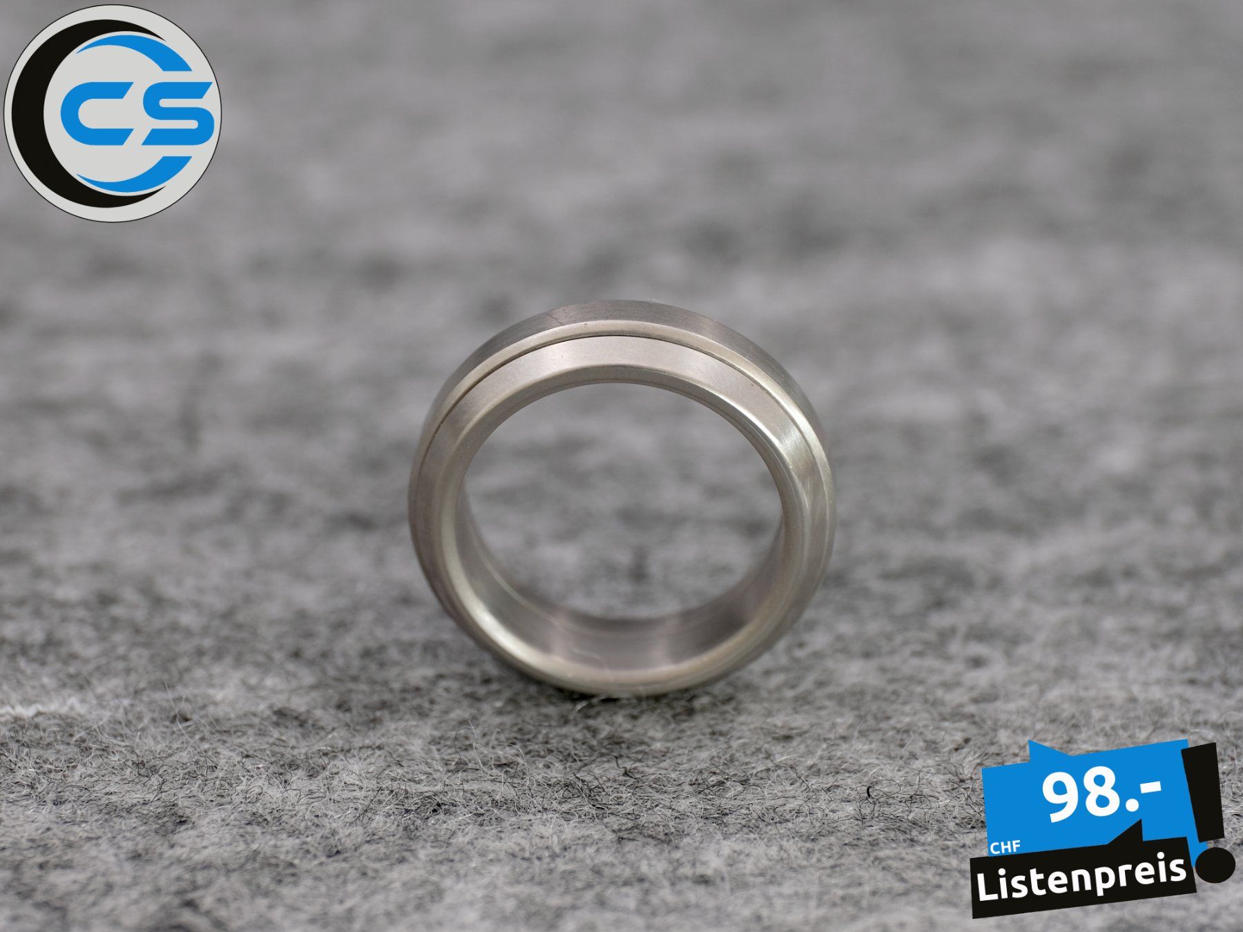 Anelli: MONOMANIA Ring Pure Comfort 8mm Grösse 55 – Nuovo e nell'imballaggio originale da Samstagern venduto da ConciergeService 6