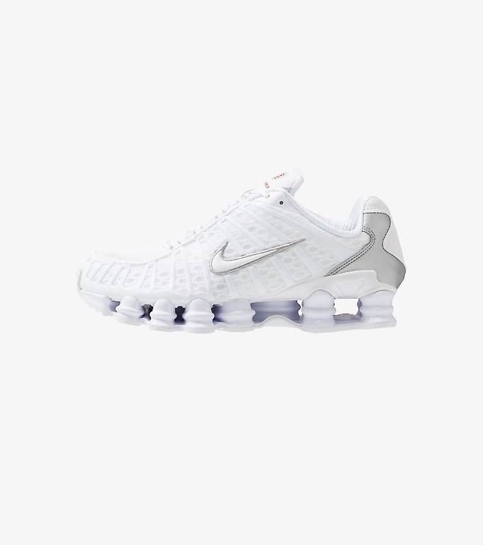 Nike Chaussures hommes: Nike Shox TL White Metallic Silver – D'occasion à Sachseln par sda_z6ll