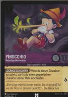 TCG LORCANA FLUTGESTALTEN ( 2ROF ) De 58 FOIL Pinocchio - Re