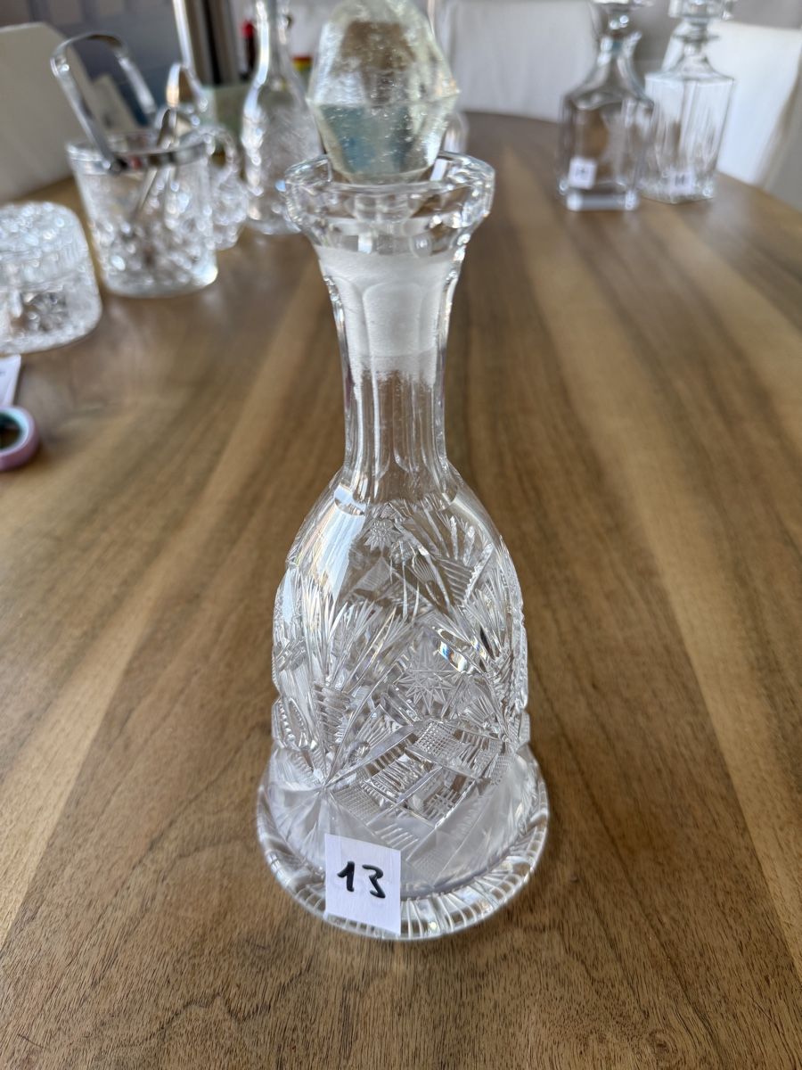 Carafes: Kristallkaraffen und Barzubehör – D'occasion à Birsfelden par Stadtcowboy 5
