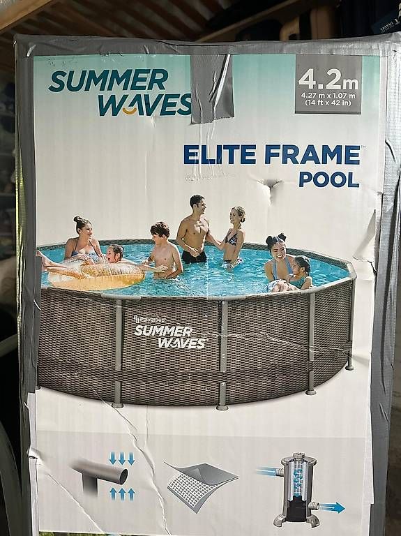 Piscine: Summer Waves Elite Pool 4.2m – Usato da Ziefen venduto da bjggi 2