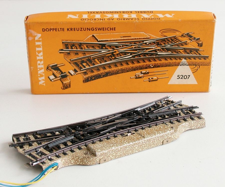 Märklin 5207 - Doppelte Kreuzungsweiche (Gebraucht) In Ipsach Für CHF 3 - Foto 9