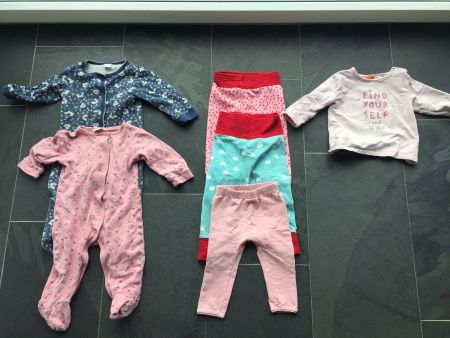 Baby Mädchen Kleiderset Grösse 80/86