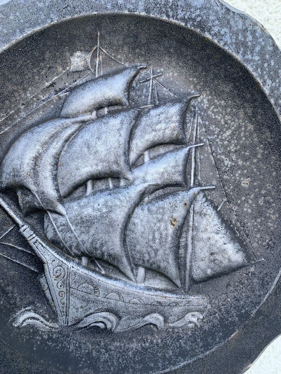 Toutes les décorations: Handgefertigt Wandteller Eisen Relief  – D'occasion à Rüschlikon par Brixen07