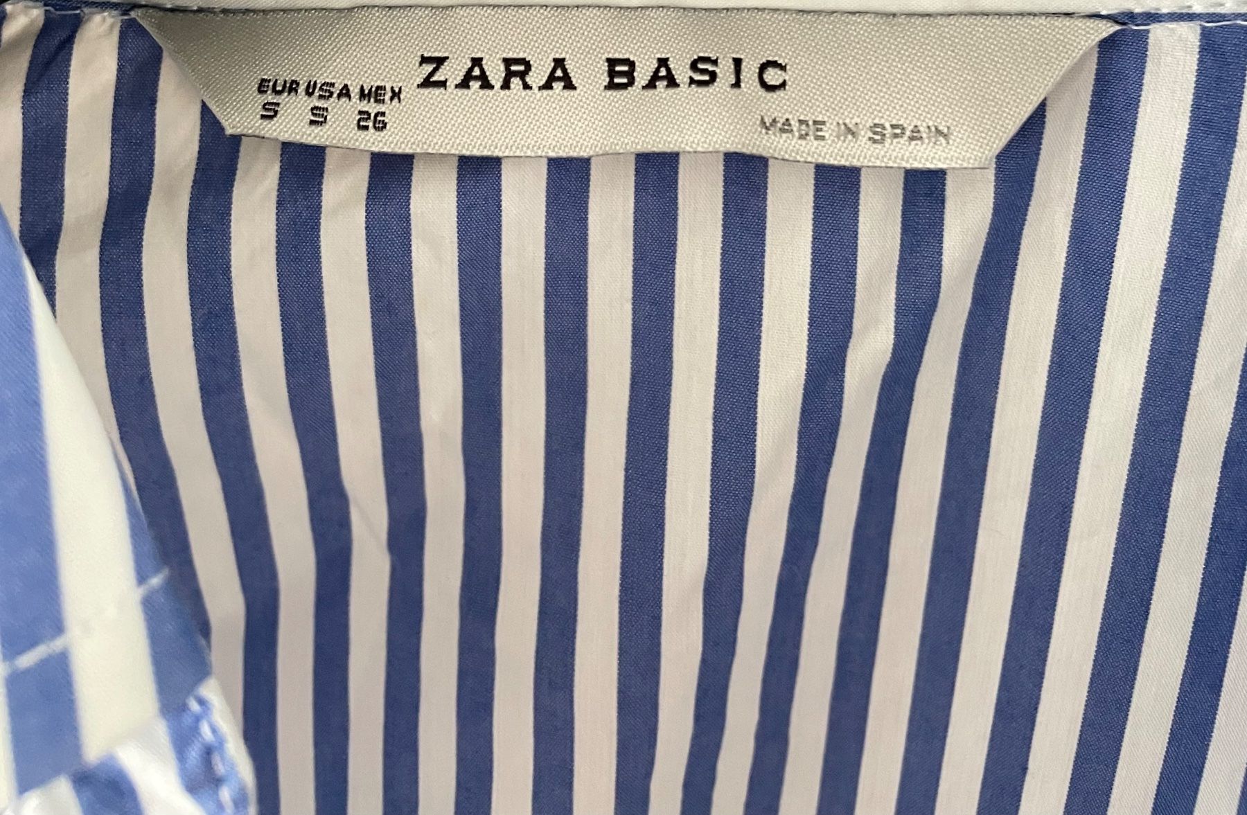 Zara Blusen: Neu Zara Hemd Gr.S Baumwolle – Neu (gemäss Beschreibung) aus Felben-Wellhausen von begean 2