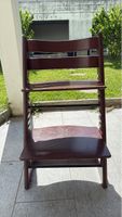 Hochwertiger Tripp Trapp Stuhl von Stokke in Braun Top!