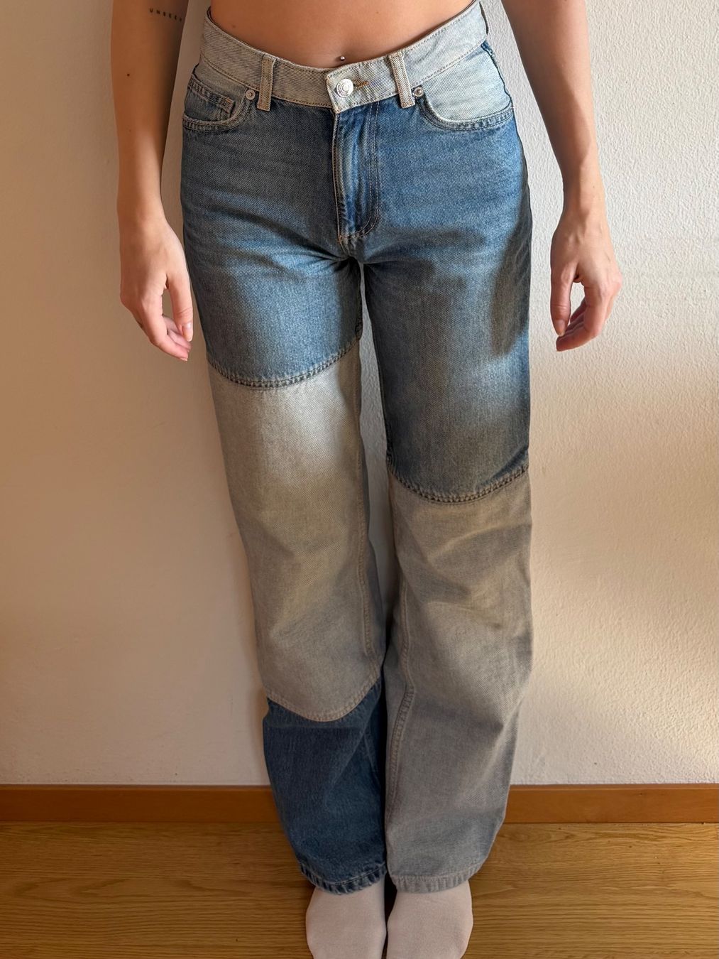 Mango Jeans: Mango-Jeans, Patchwork-Modell – D'occasion à Bellinzona par eri_5kqz 2