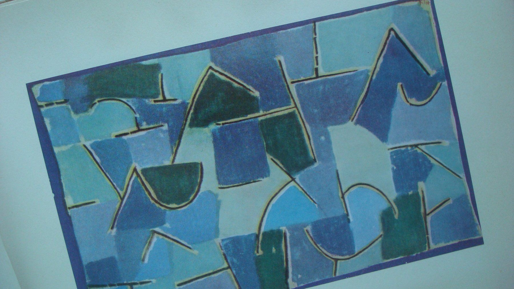 Poster & Bilder: Kunstmappe mit 10 Blätter Paul Klee Gemälde – Gebraucht aus Münchenstein von Pesci6 4