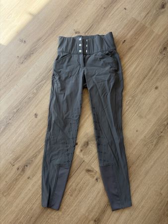 Reithose Horze grau Vollbesatz Grösse 38 guter Zustand