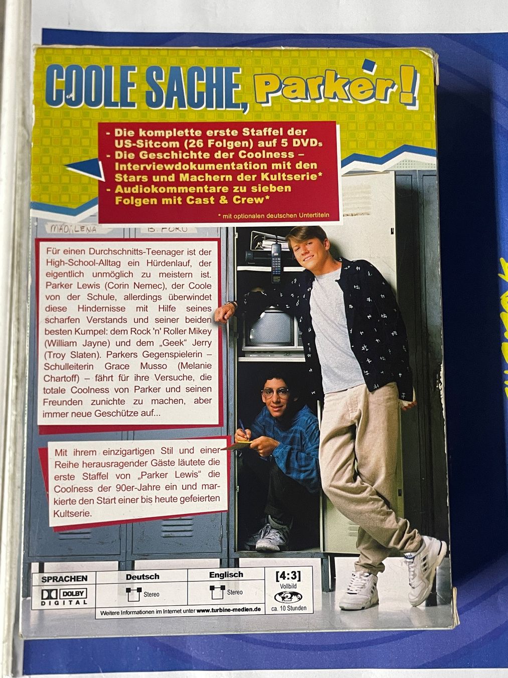 Tutti i DVDs: Parker Lewis RAR – Usato da Muri b. Bern venduto da AdidasCollector 2