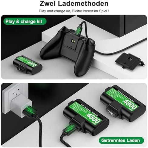Batterie: Xbox Controller Akku 2 4800 mWh kompatibel One Elite Series – Nuovo e nell'imballaggio originale da Hundwil venduto da pac_6jh8 3