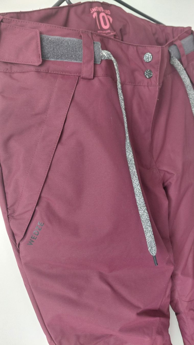 Pantalons: Snowboardhose - SNB 100, Bordeauxrot – D'occasion à Niederneunforn par wip_dmq9 1