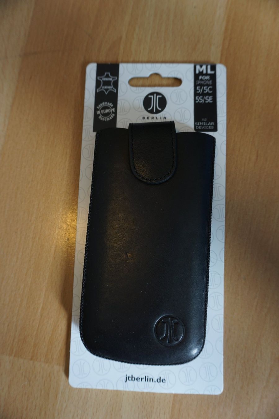Cover & Protezioni schermo: JT Berlin SlimCase Premium iPhone 5/5S/SE - Neu! – Nuovo e nell'imballaggio originale da Zürich venduto da einalemjena