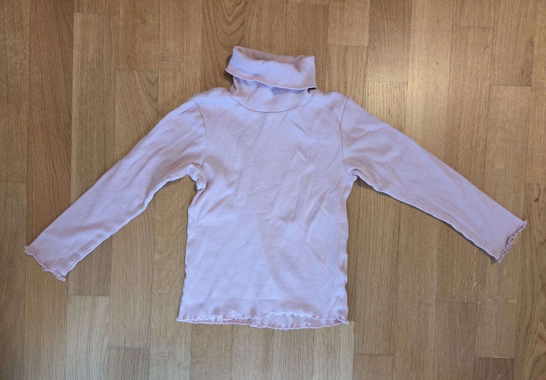 Pullover & Sweatshirts: Rollkragenpullover dünn Gr. 128, Farbe Rosa – Gebraucht aus Glattpark(Opfikon) von dememora