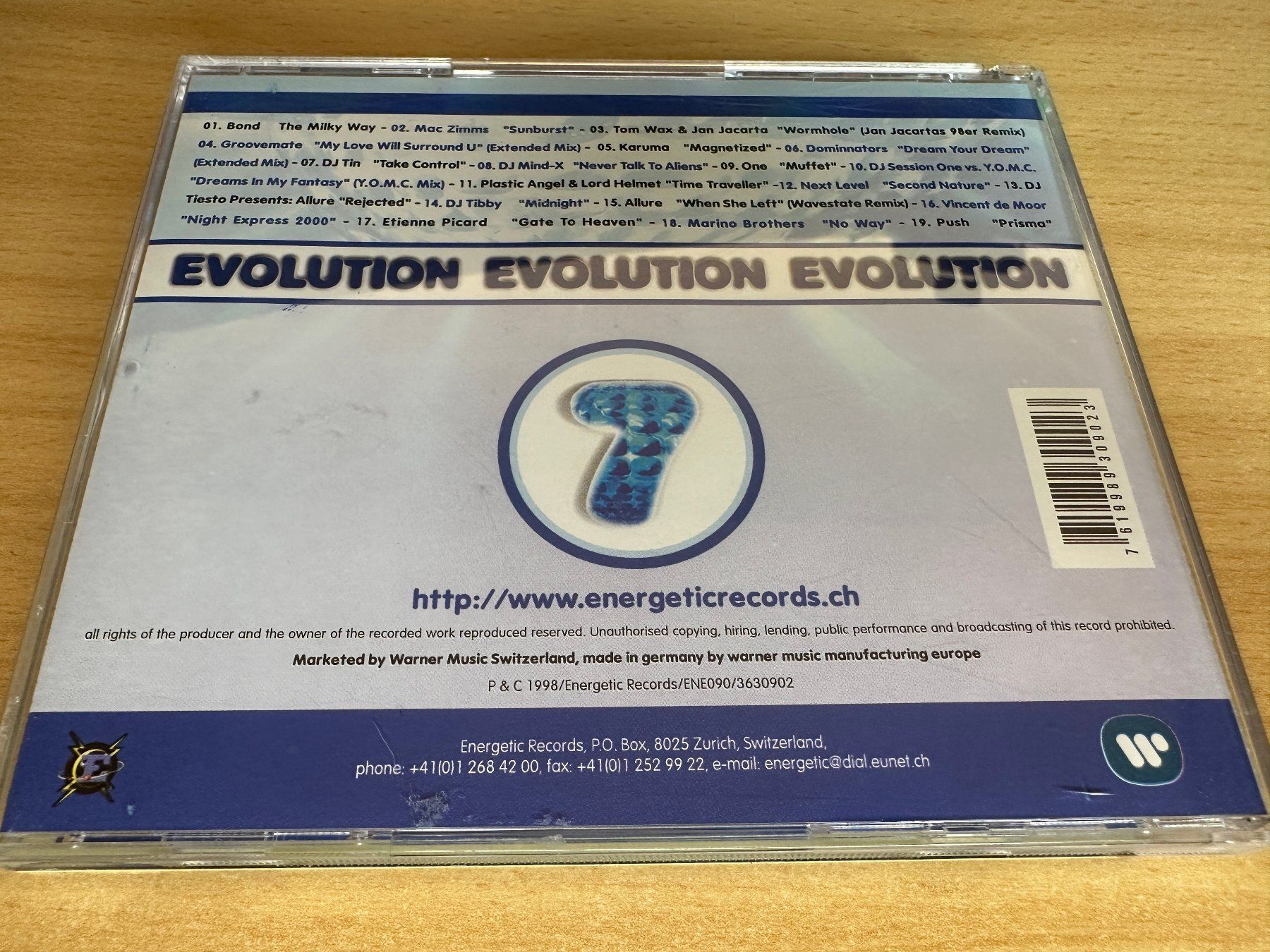 CD: DJ Snowman – Evolution 7 - The Big Bang – Usato da Rikon im Tösstal venduto da Alpenmutz 1