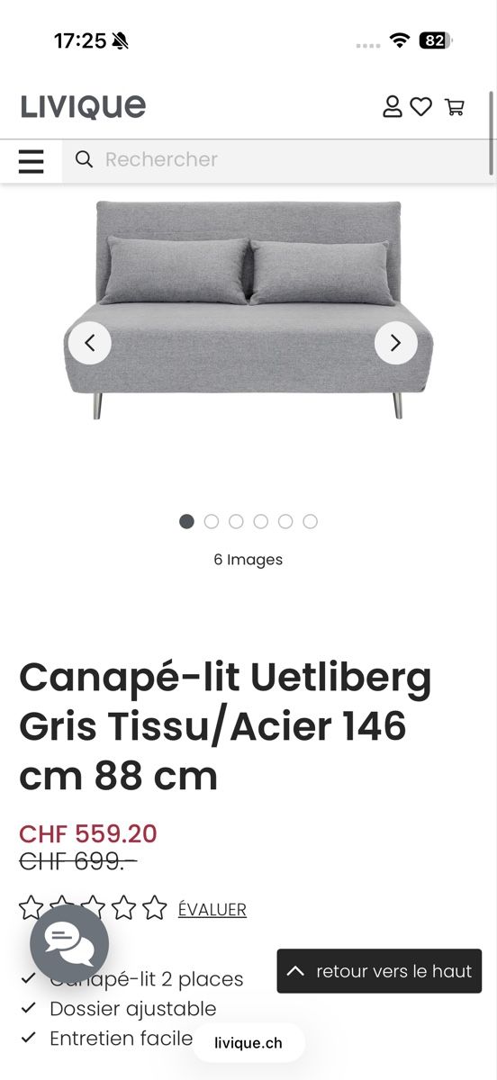 Sofas: Schlafsofa/ canapé lit  – Gebraucht aus Bösingen von nat_57fx 2