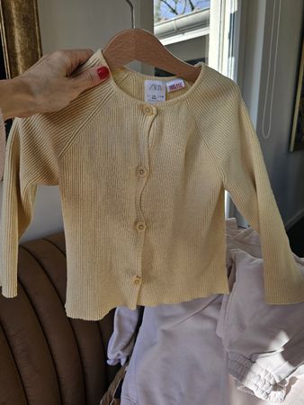 Zara Yellow Cardigan